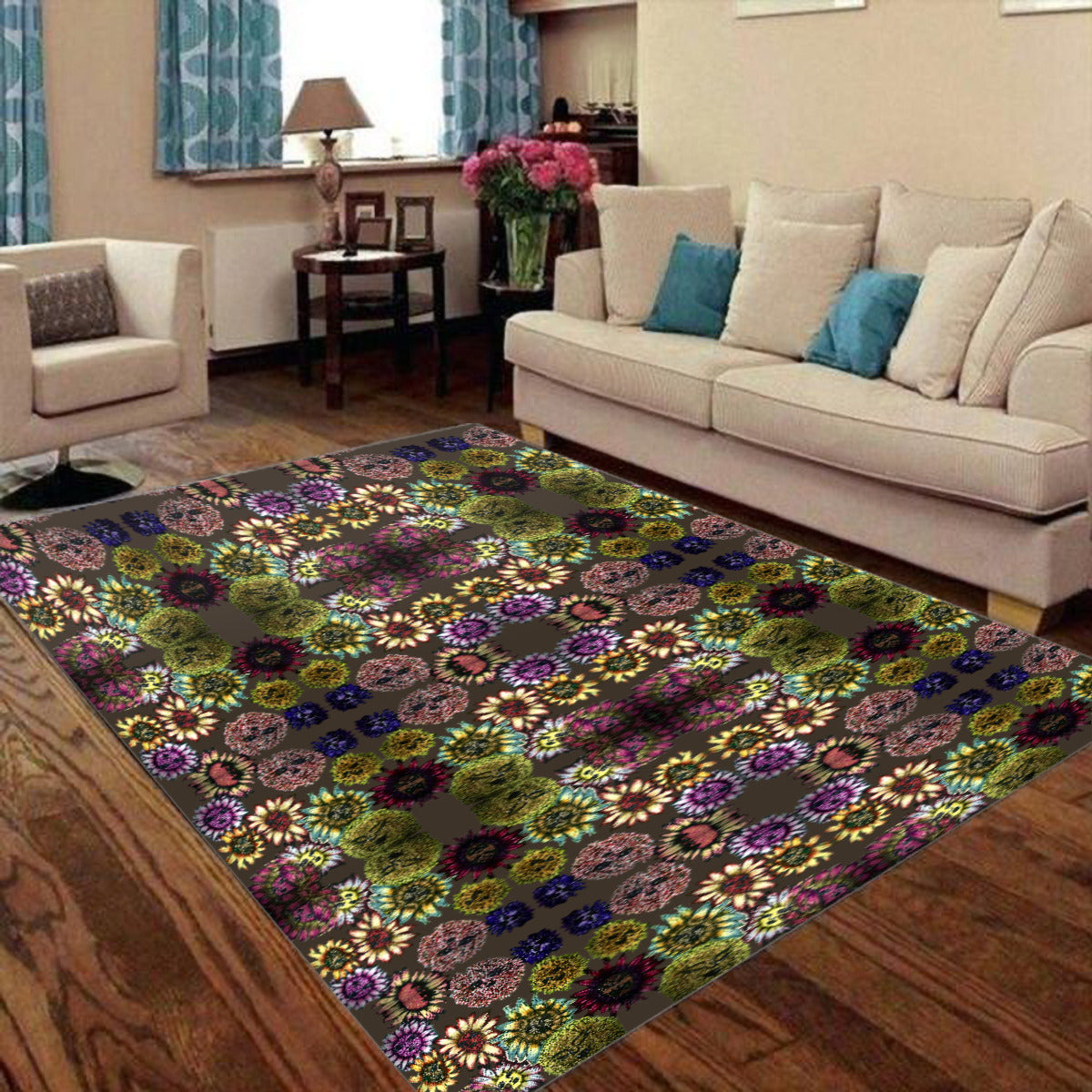 Foldable Rectangular Floor Mat