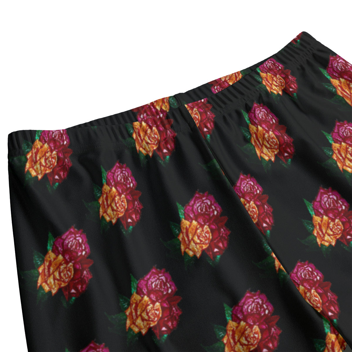 All-Over Print Women's Side Split T-shirt Set