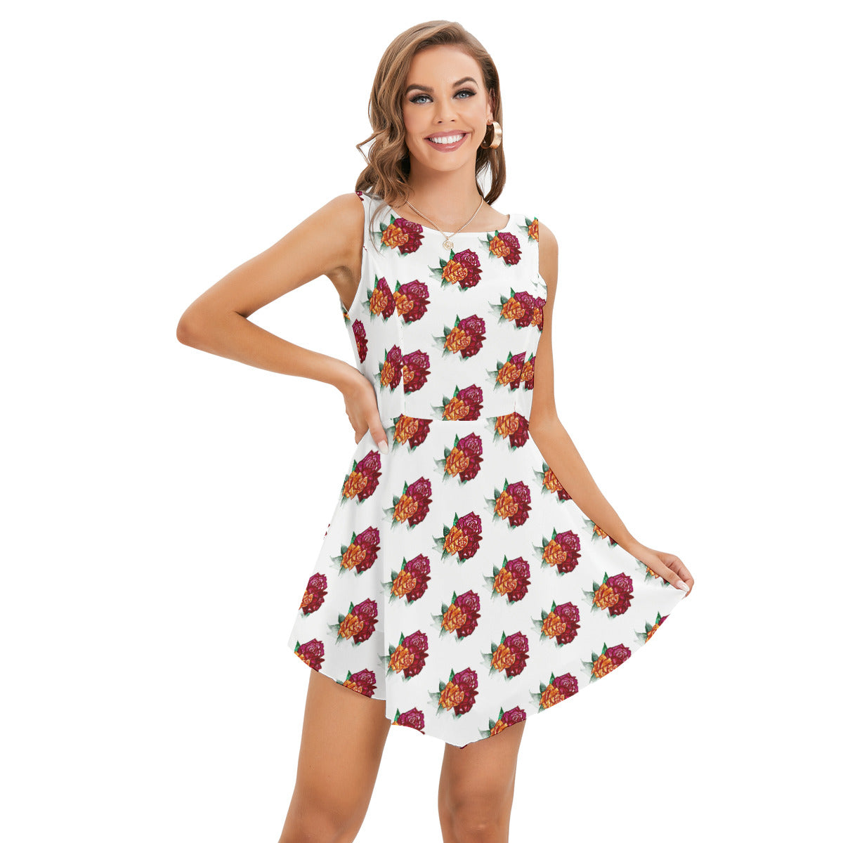 All-Over Print Women's Tank Top Dress