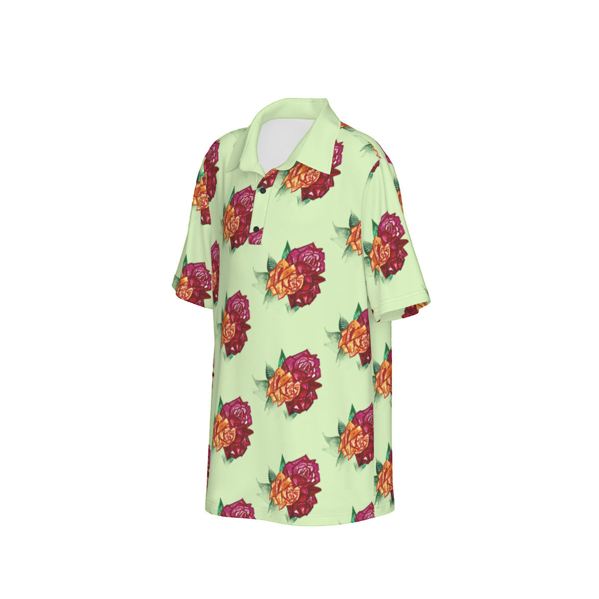 All-Over Print Teenage Polo Collar Jersey |210GMS