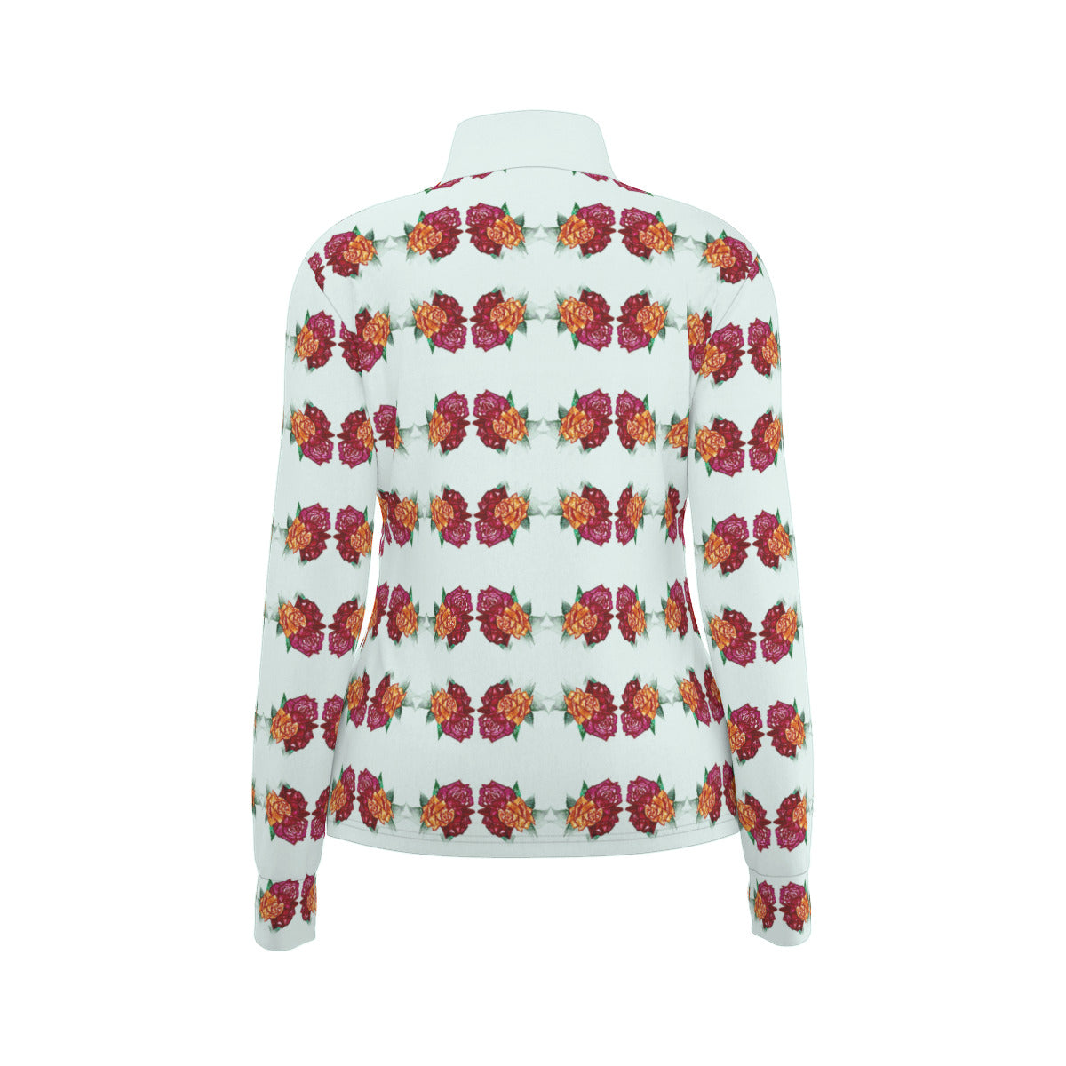 All-Over Print Women's Long Sleeve Thumbhole Jacket
