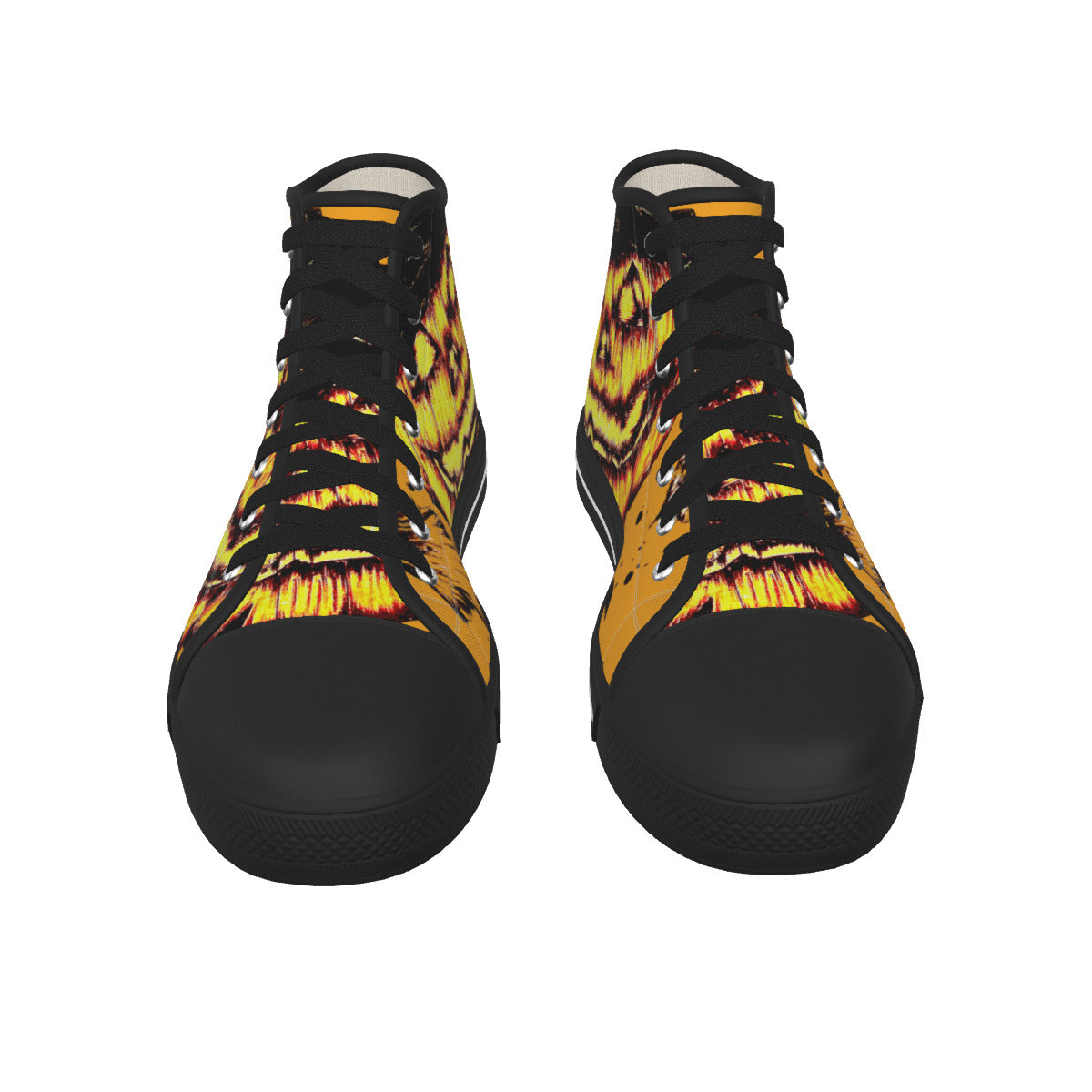 Men's Black Sole Canvas Shoes