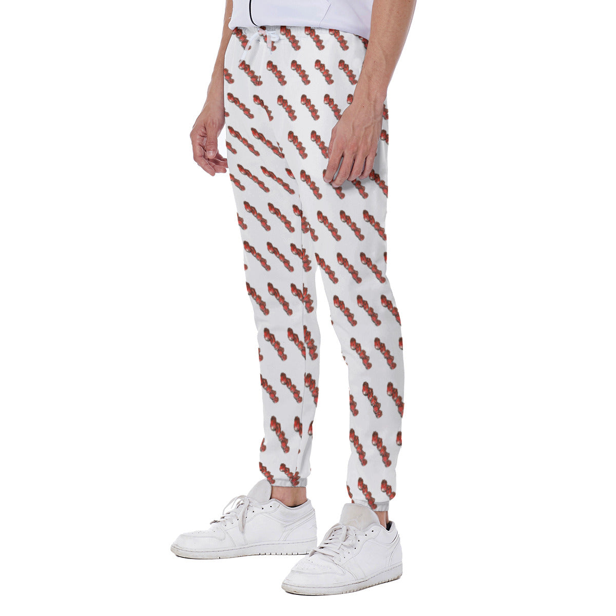 All-Over Print Men's Closed Bottom Light Weight Jogger
