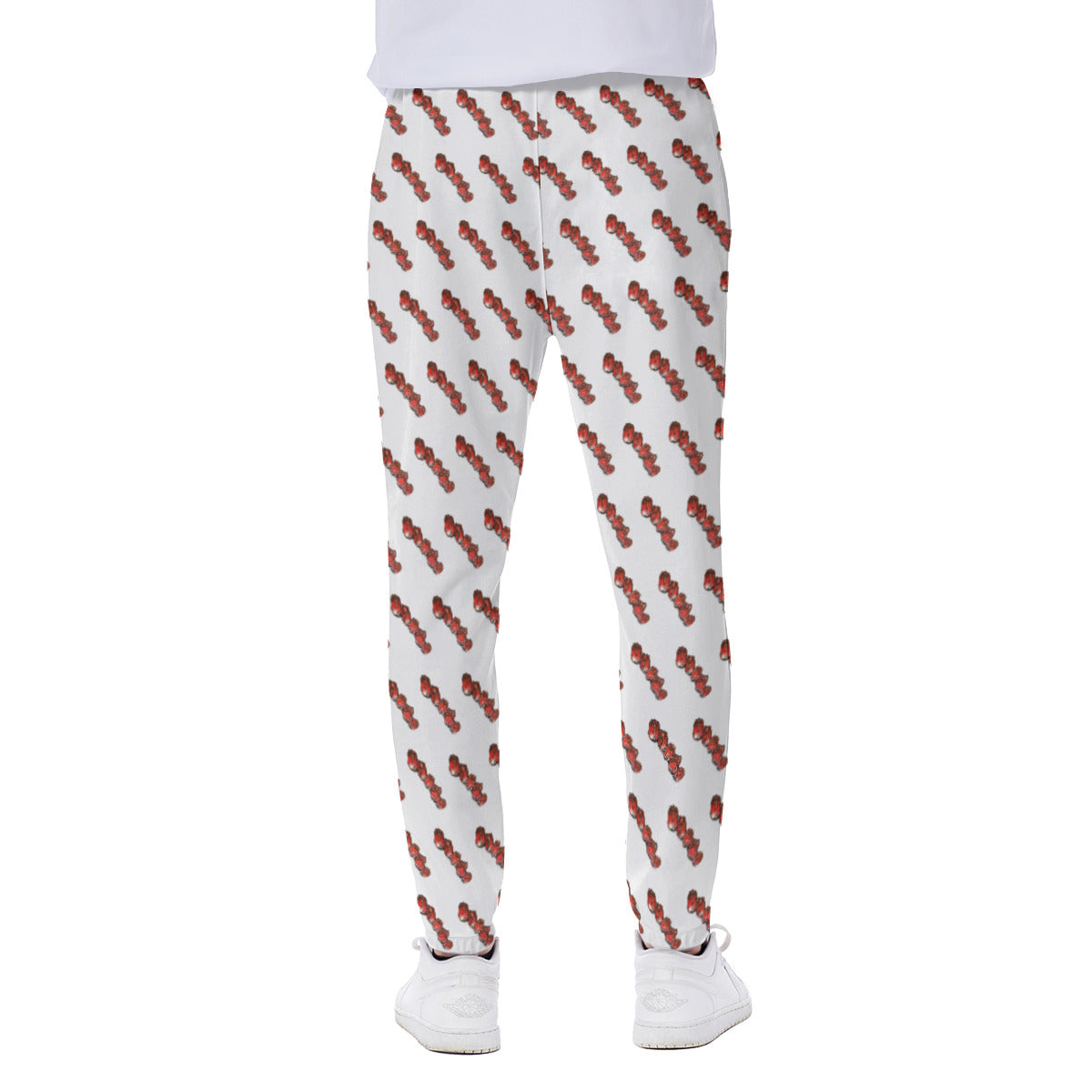 All-Over Print Men's Closed Bottom Light Weight Jogger