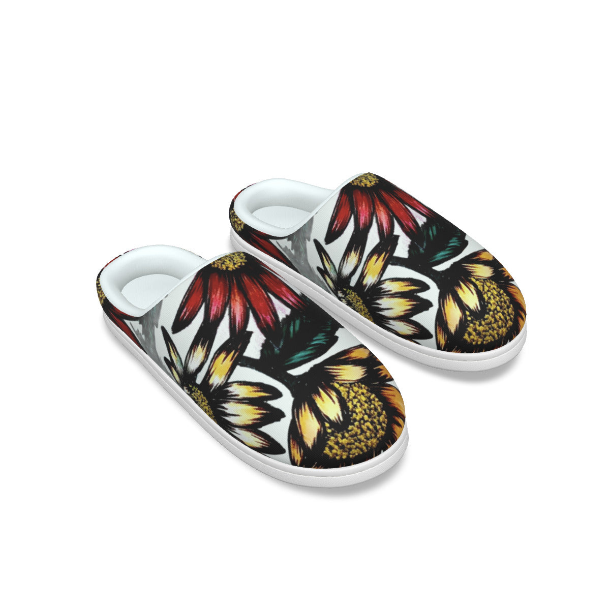 All-Over Print Women's Plush Slippers