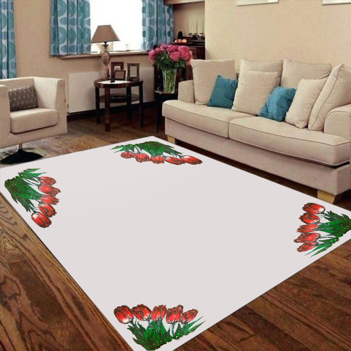 Foldable Rectangular Floor Mat