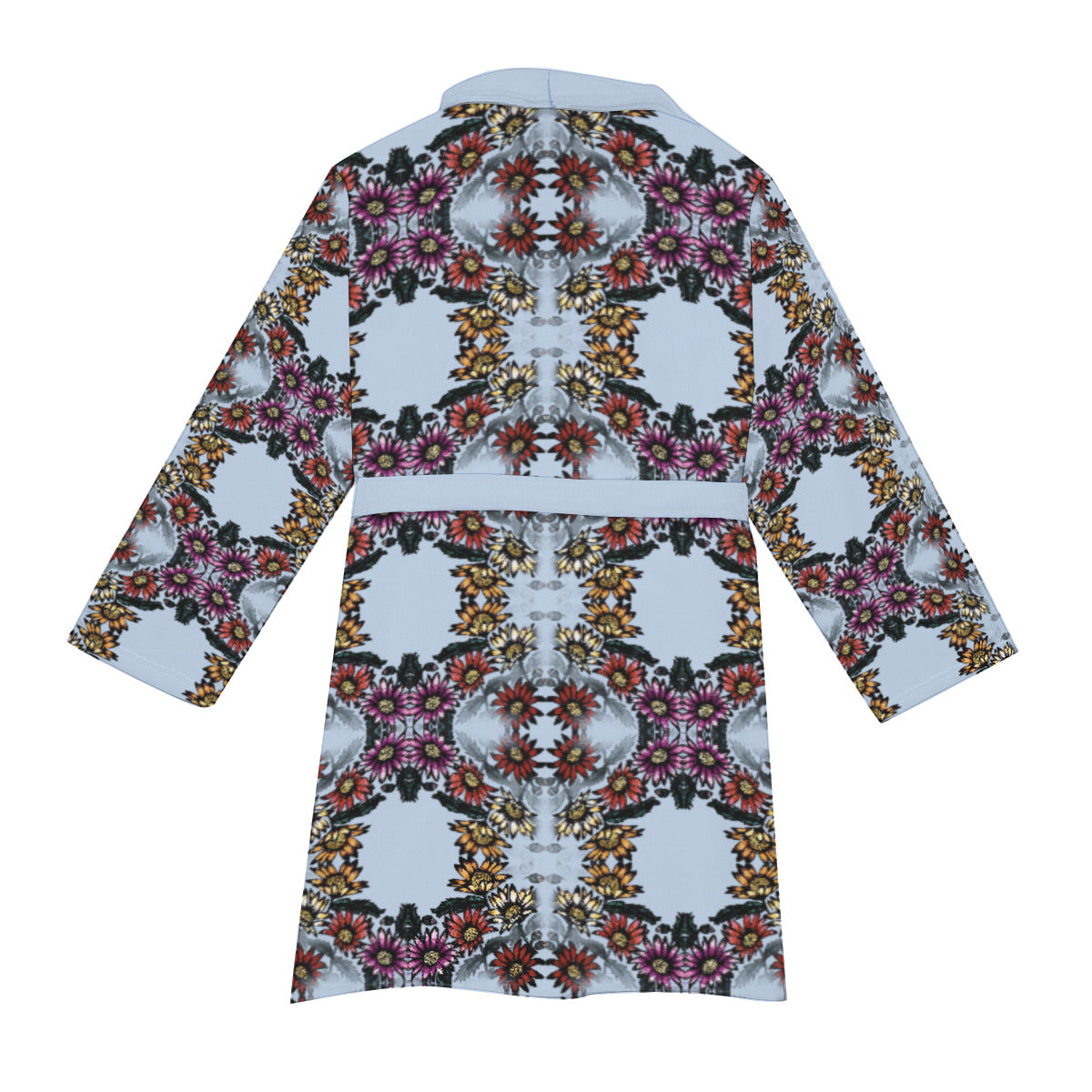 All-Over Print Men's Borg Fleece Robe