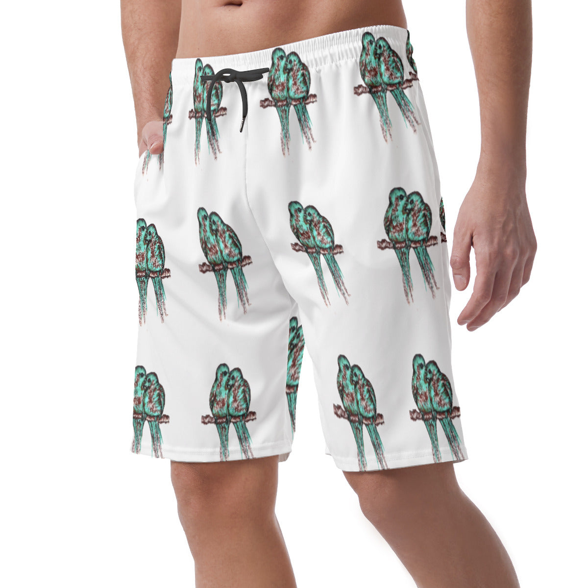 All-Over Print Men's Short Pants