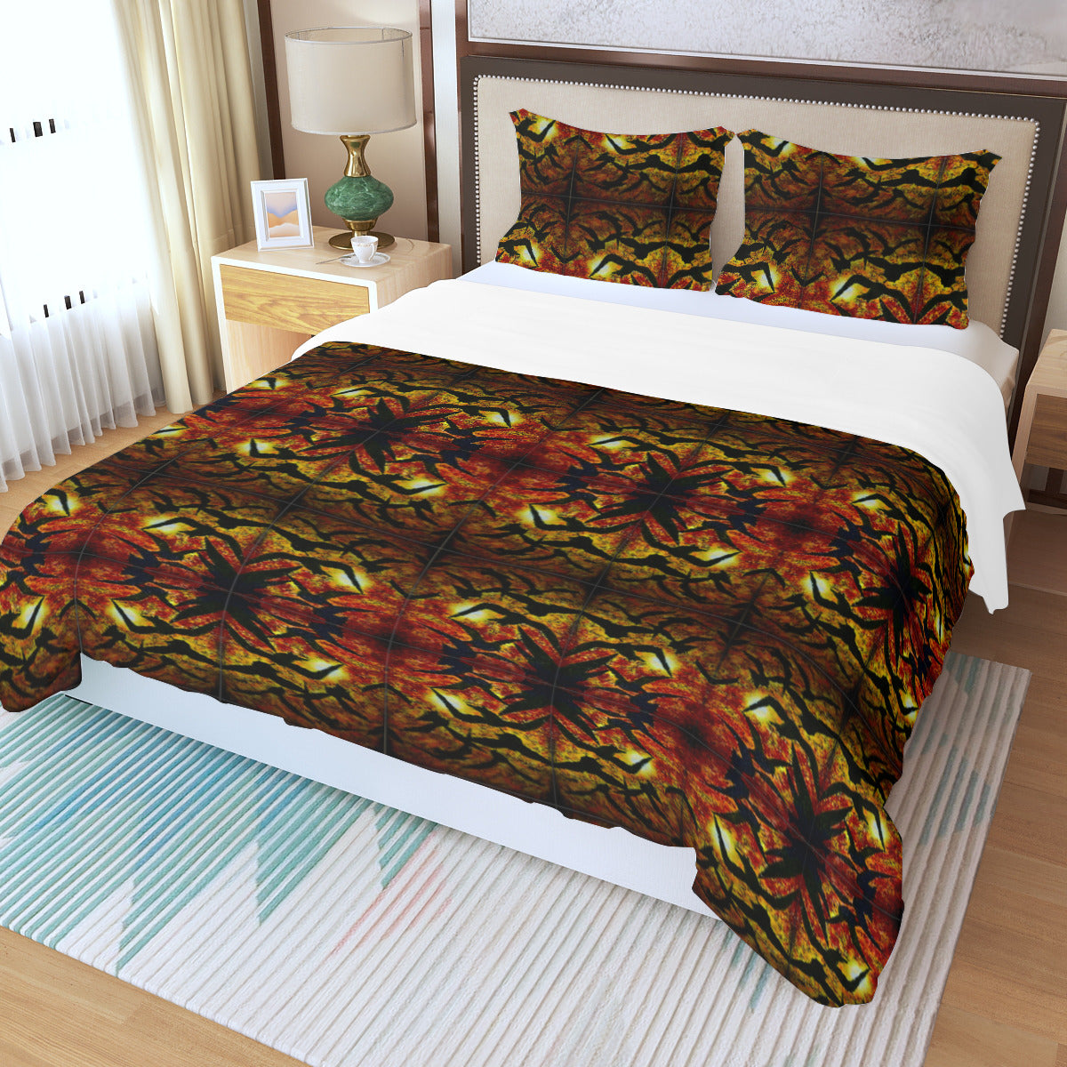Three Piece Duvet Cover Set