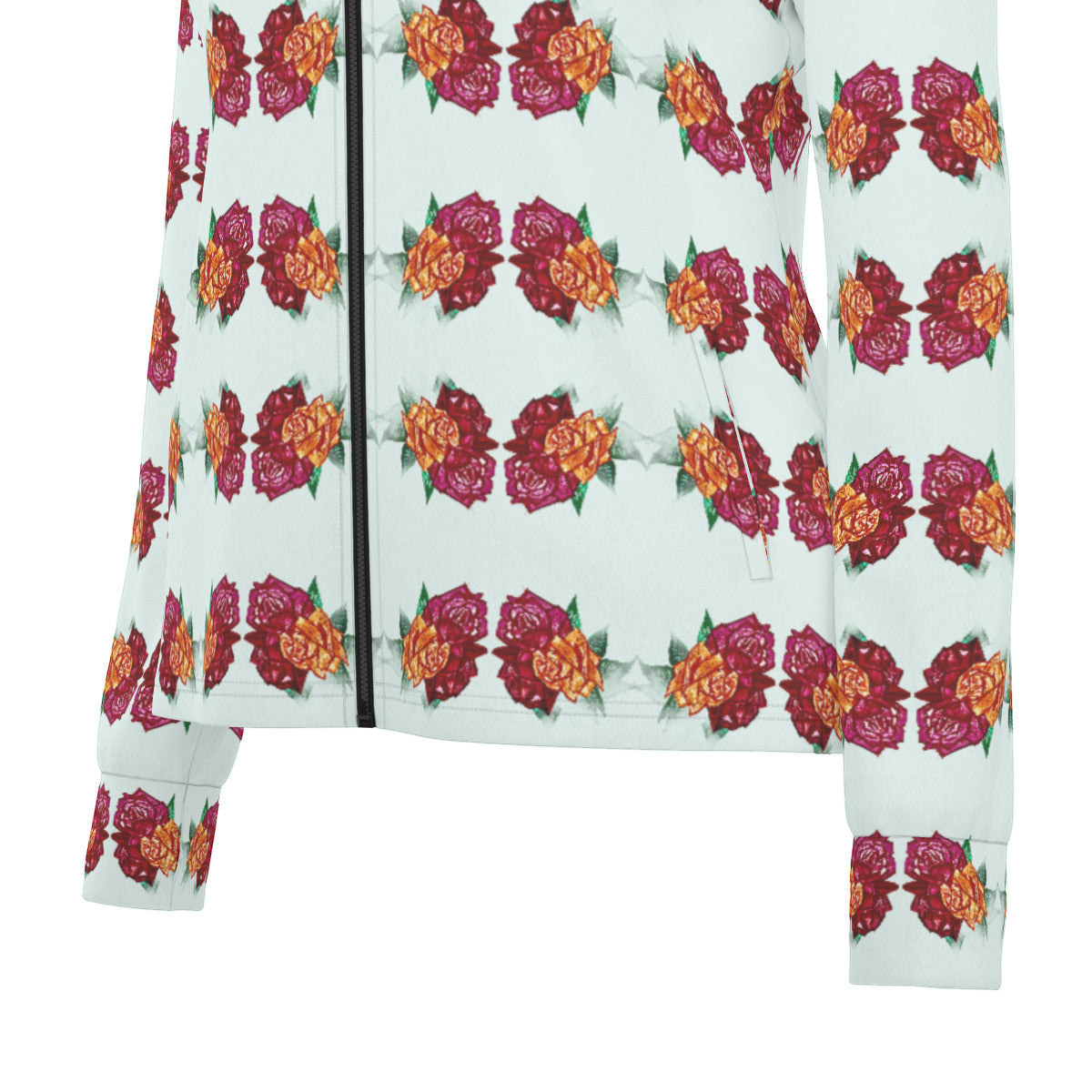 All-Over Print Women's Long Sleeve Thumbhole Jacket