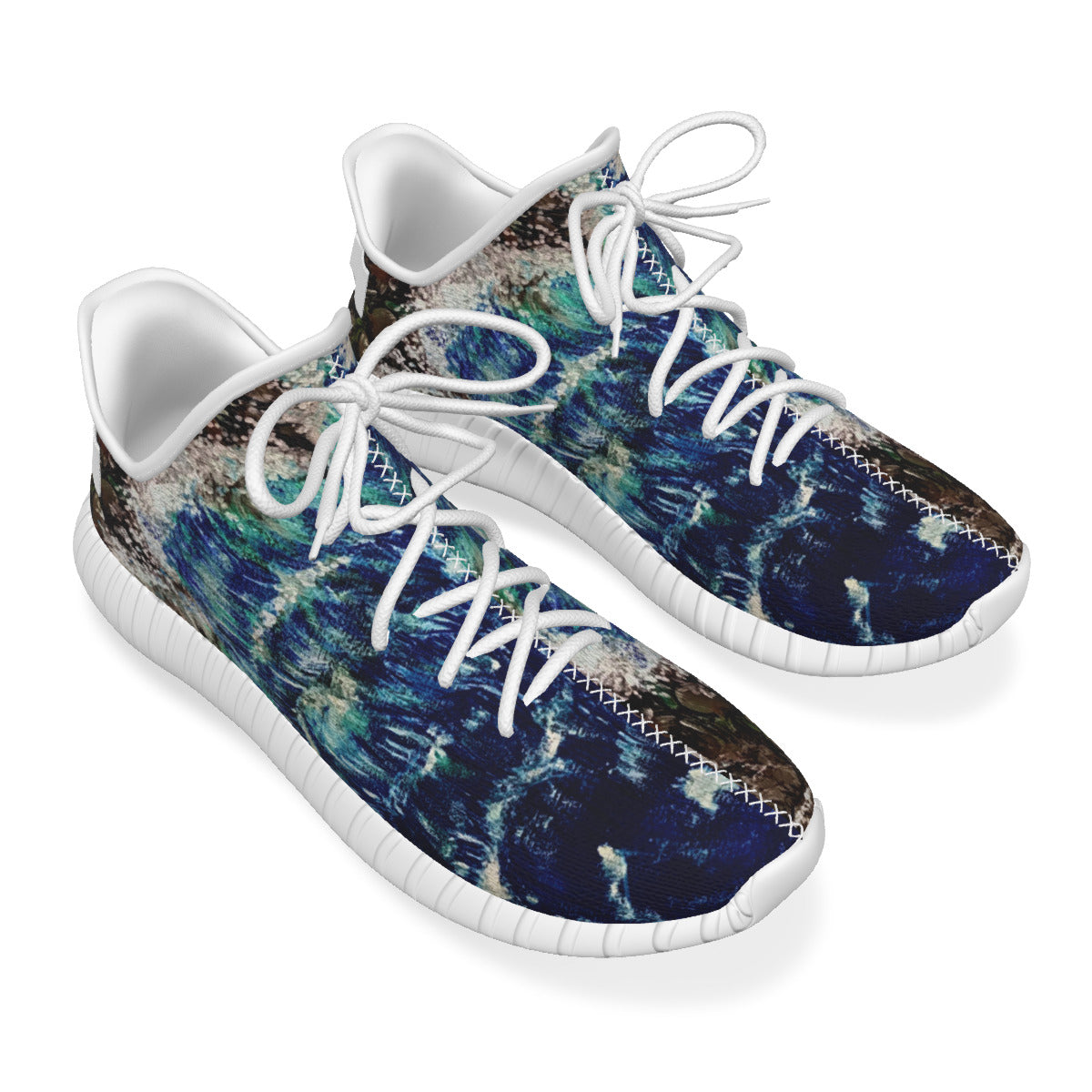 All-Over Print Men's Coconut Shoes