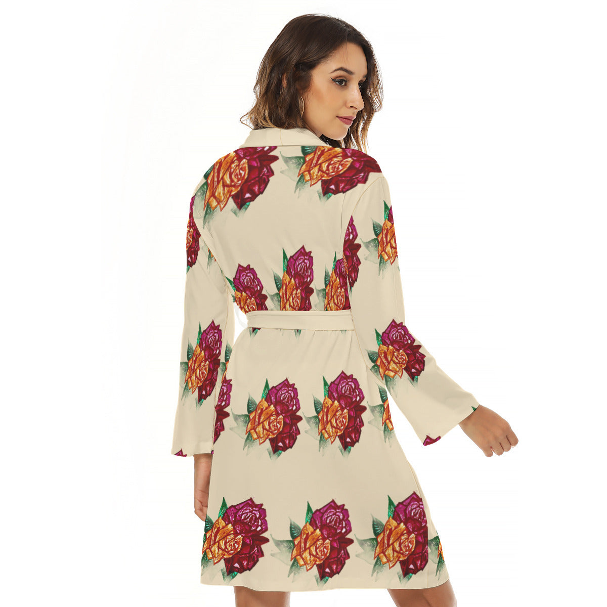 All-Over Print Women's Robe