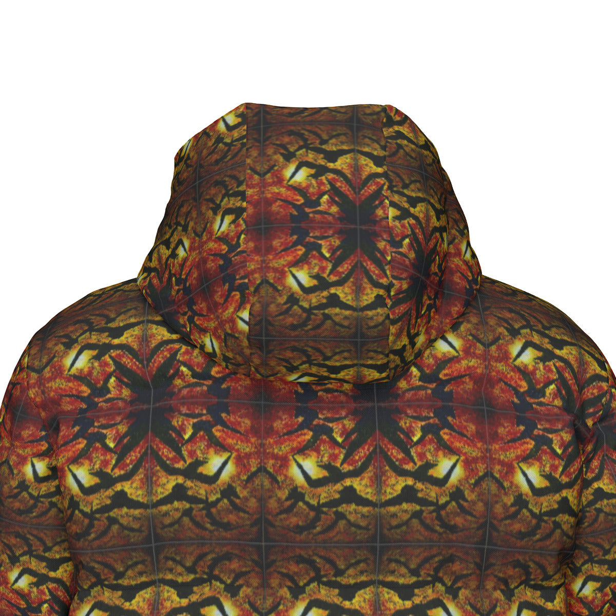 All-Over Print Unisex Long Down Jacket