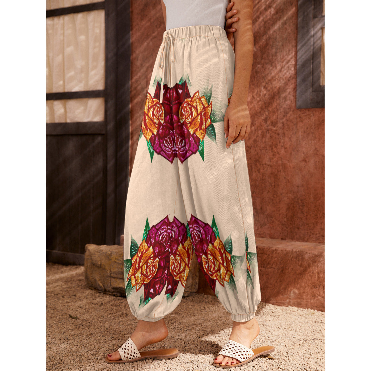 All-Over Print Women's Carrot Pants