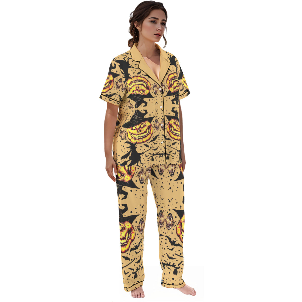 All-over print Women'S Trousers Pajamas Set