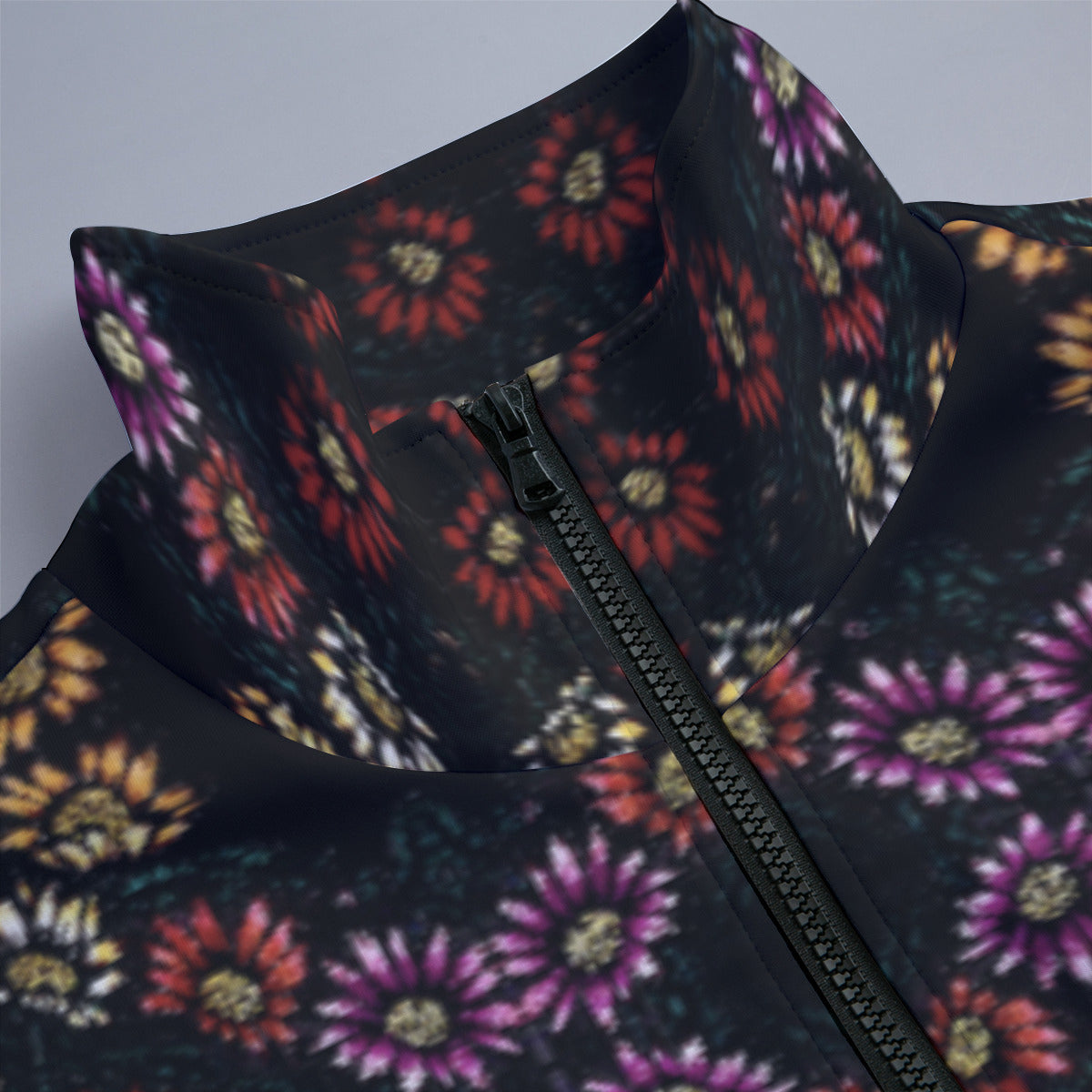 All-Over Print Men's Stand-up Collar Vest