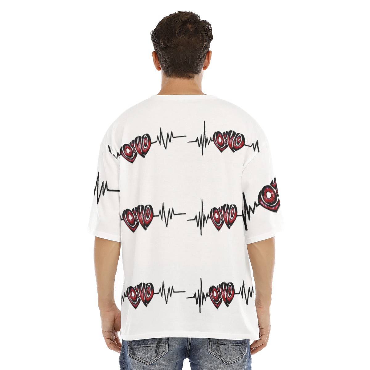 All-Over Print Men's Raglan Short Sleeve T-Shirt|180GSM COTTON