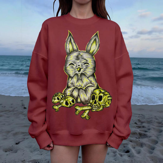 Women's Drop Shoulder Crew Neck Sweatshirt