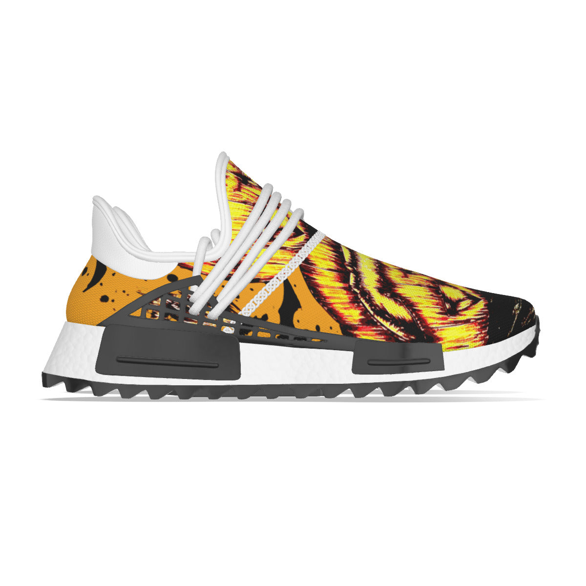 All-Over Print Men's Mesh Sneakers