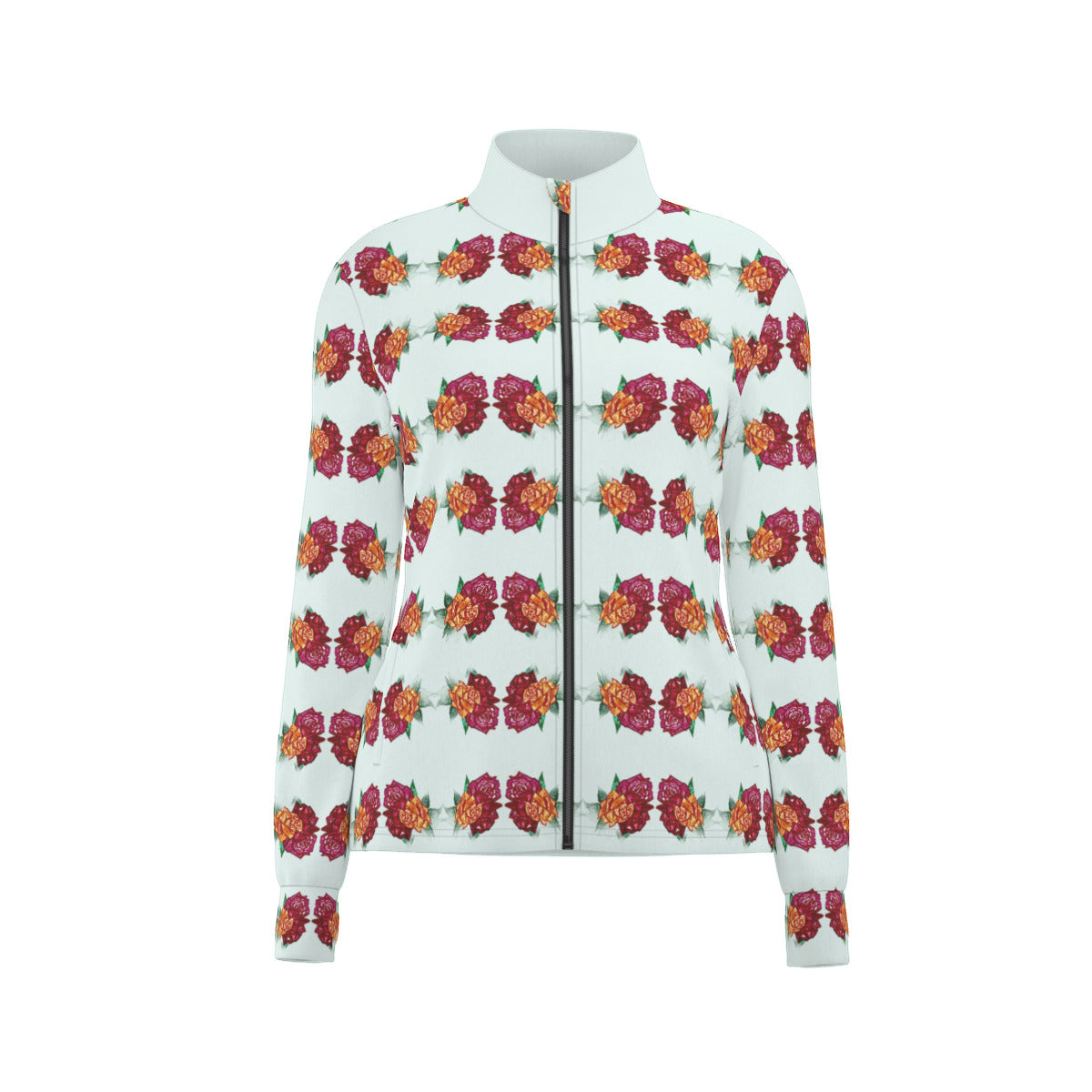 All-Over Print Women's Long Sleeve Thumbhole Jacket