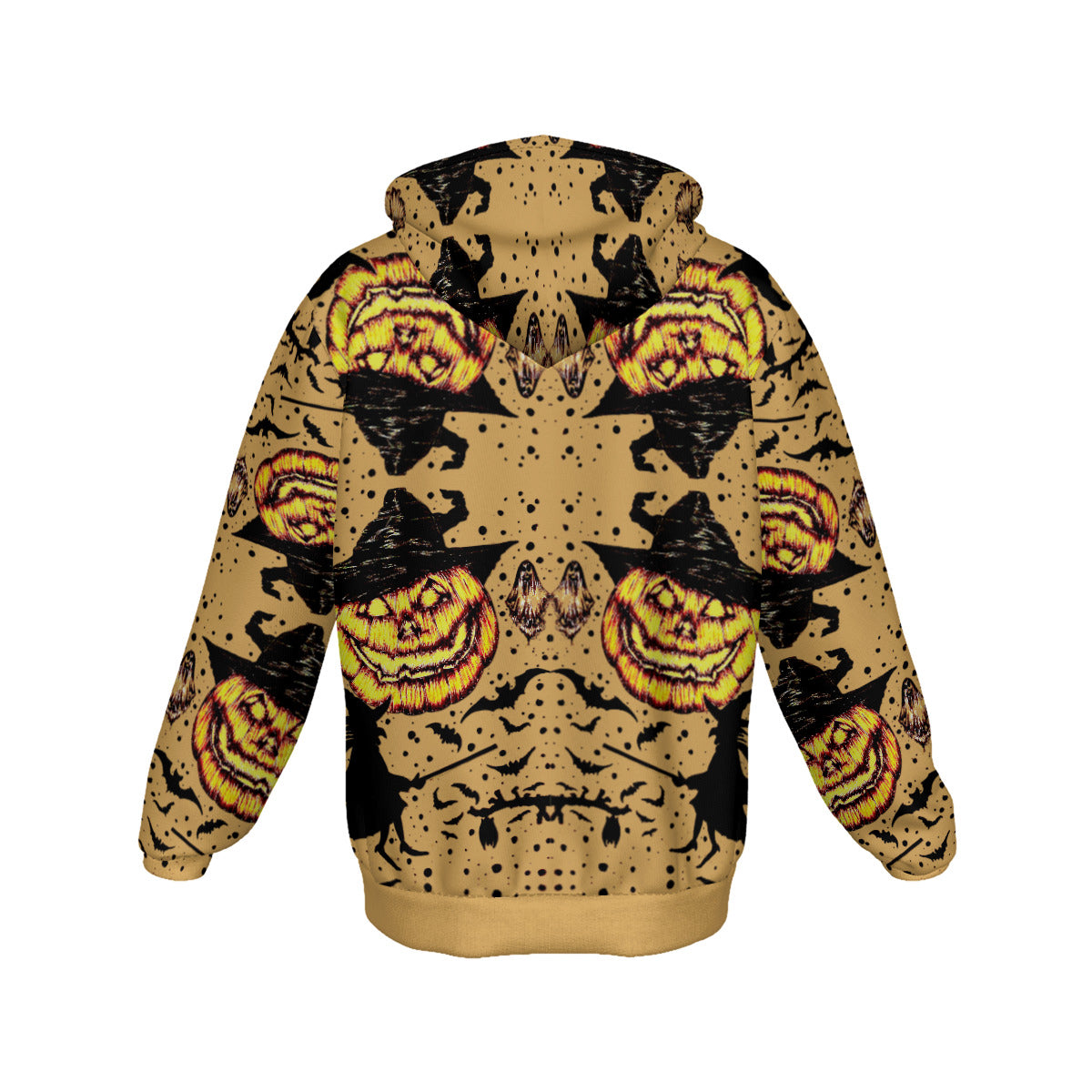 All-Over Print Men's Heavy Fleece Zip Up Hoodie