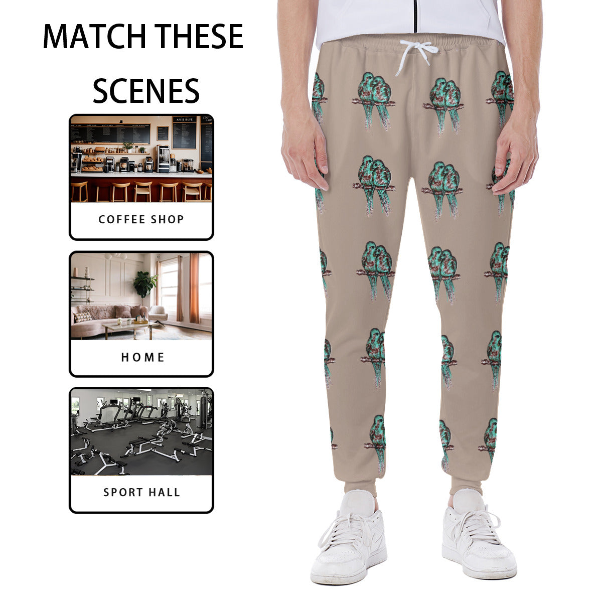All-Over Print Men's Sweatpants