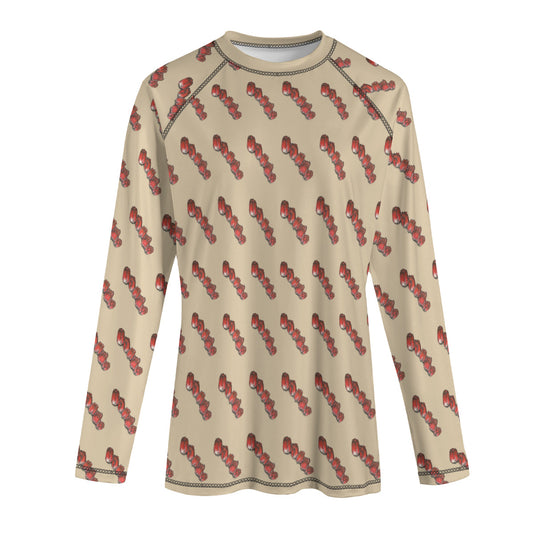 All-Over Print Unisex Yoga Sports Long Sleeve T-Shirt