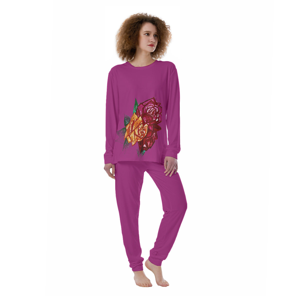 All-Over Print Women's Pajamas | 190GSM Cotton