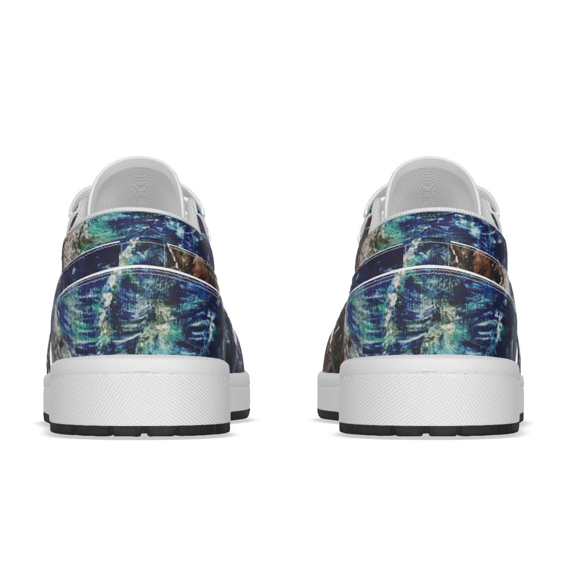 Men's Low State Leather Stitching Shoes