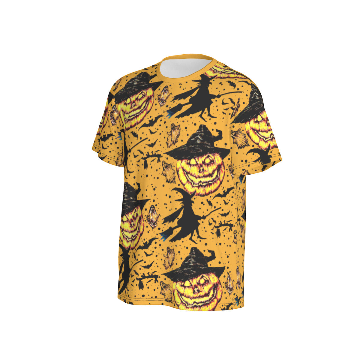 All-Over Print Men's O-Neck Sports T-Shirt