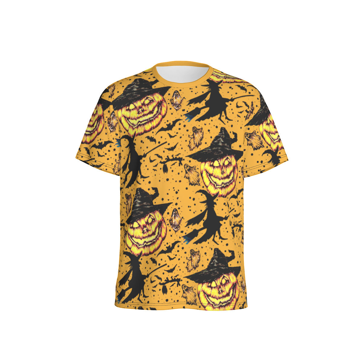 All-Over Print Men's O-Neck Sports T-Shirt