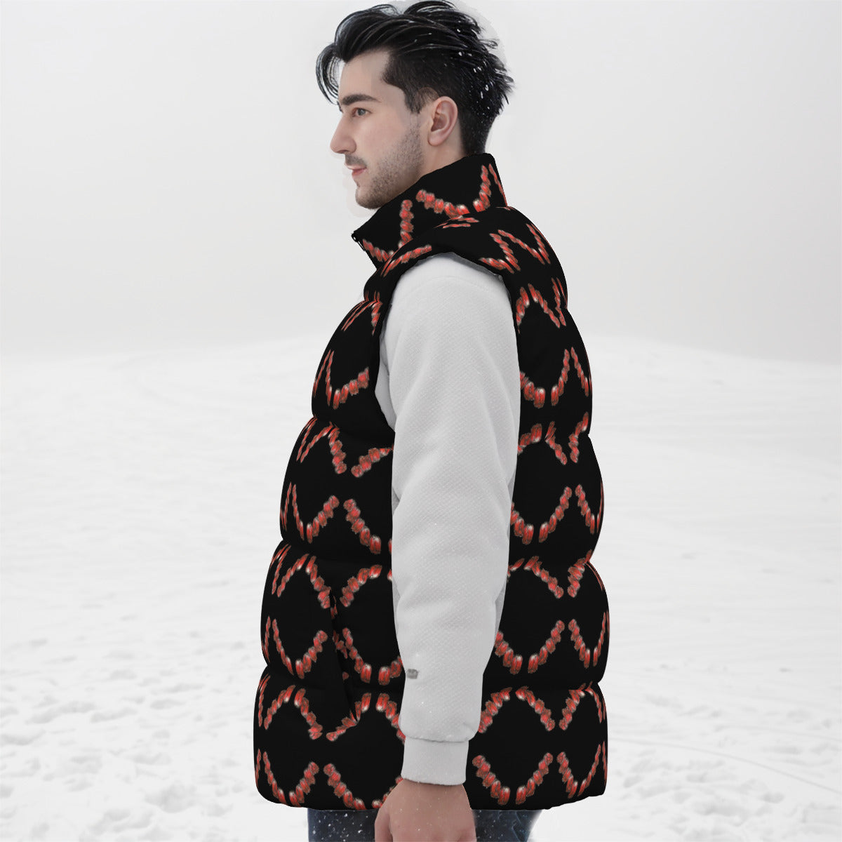 All-Over Print Unisex Down Vest