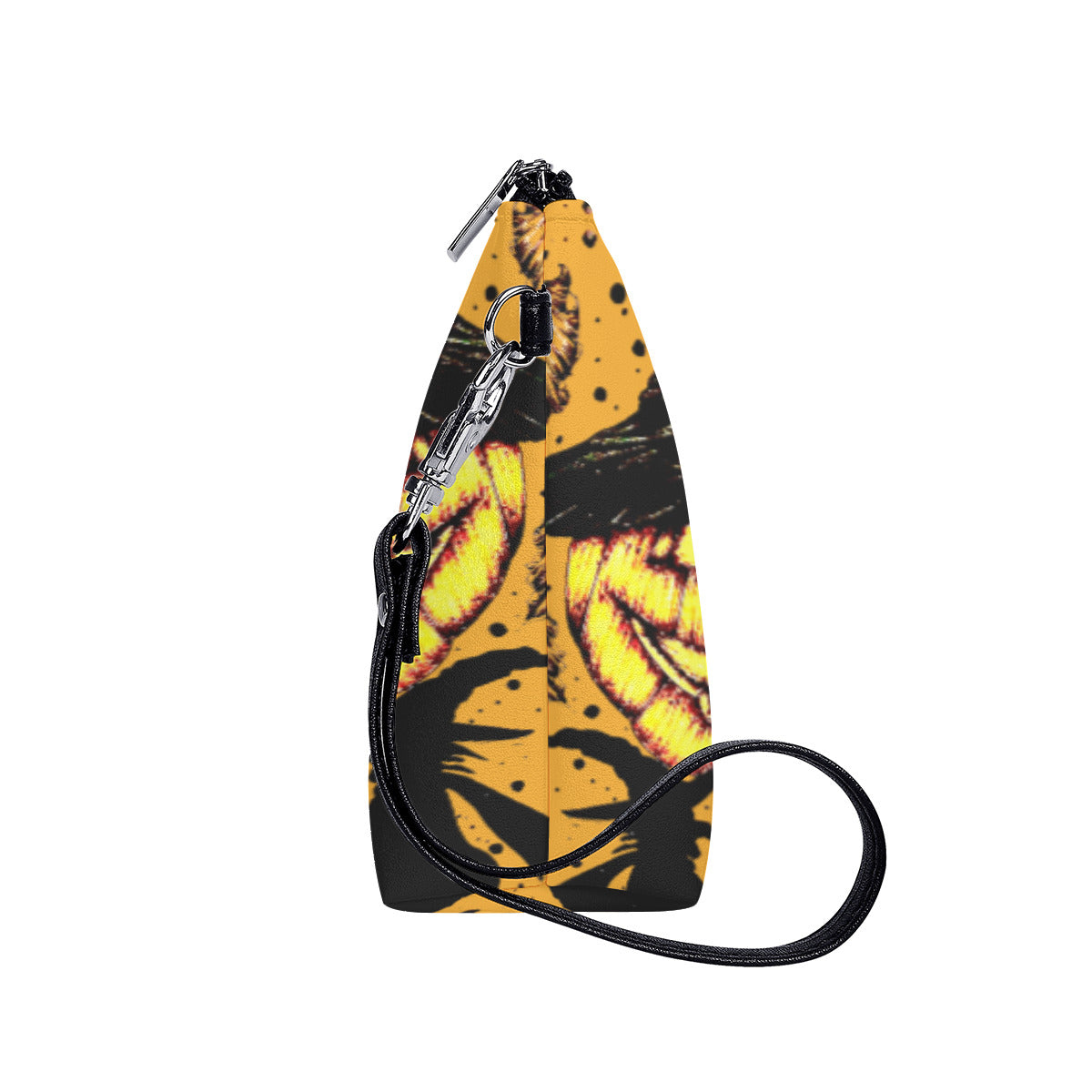 Cosmetic Bag With Black Handle