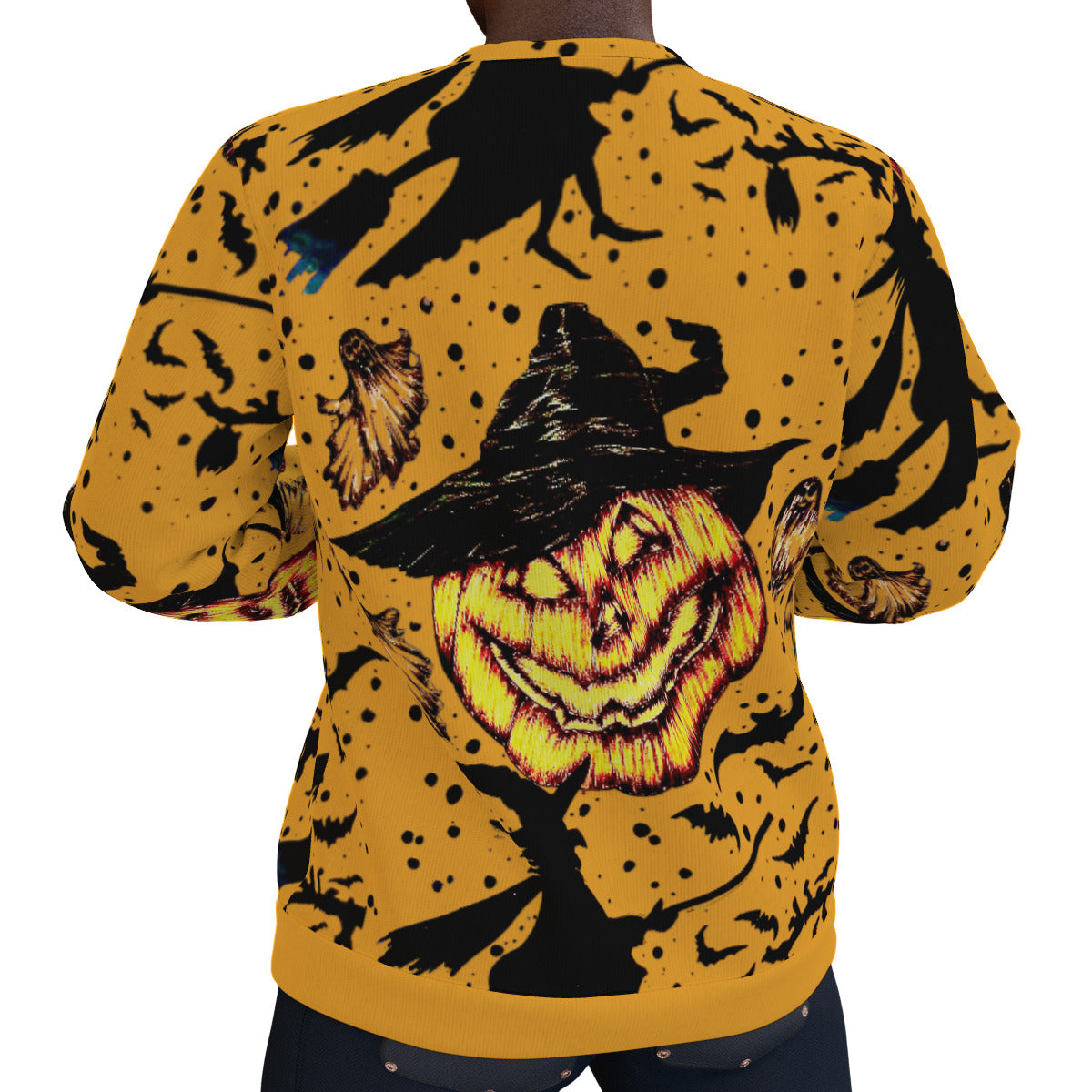 All-Over Print Men's Thicken Sweater