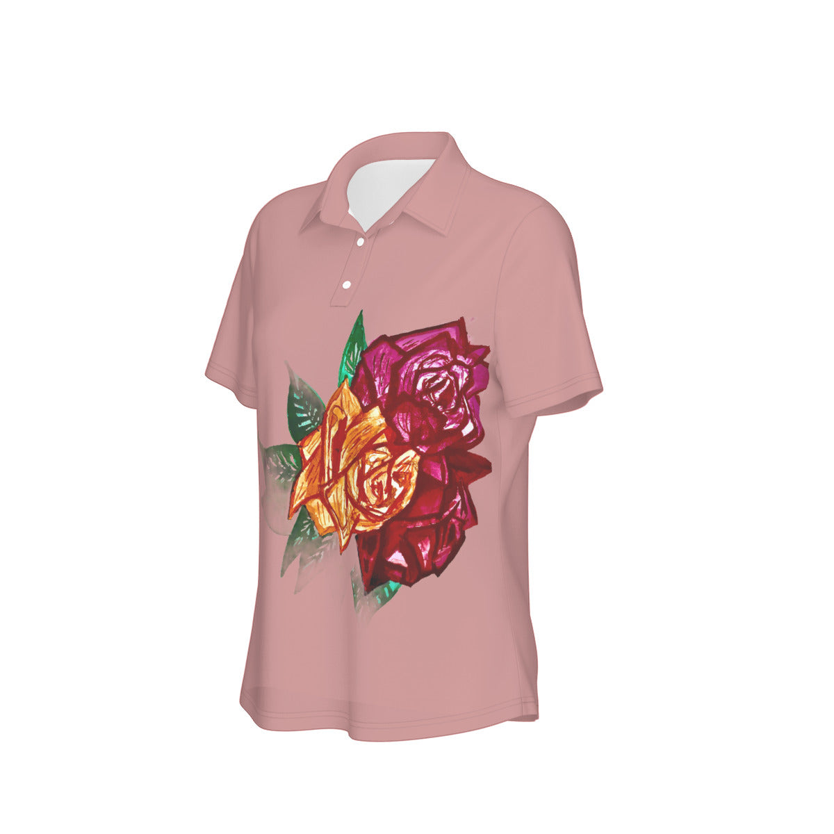 All-Over Print Women's Sports Polo Shirt