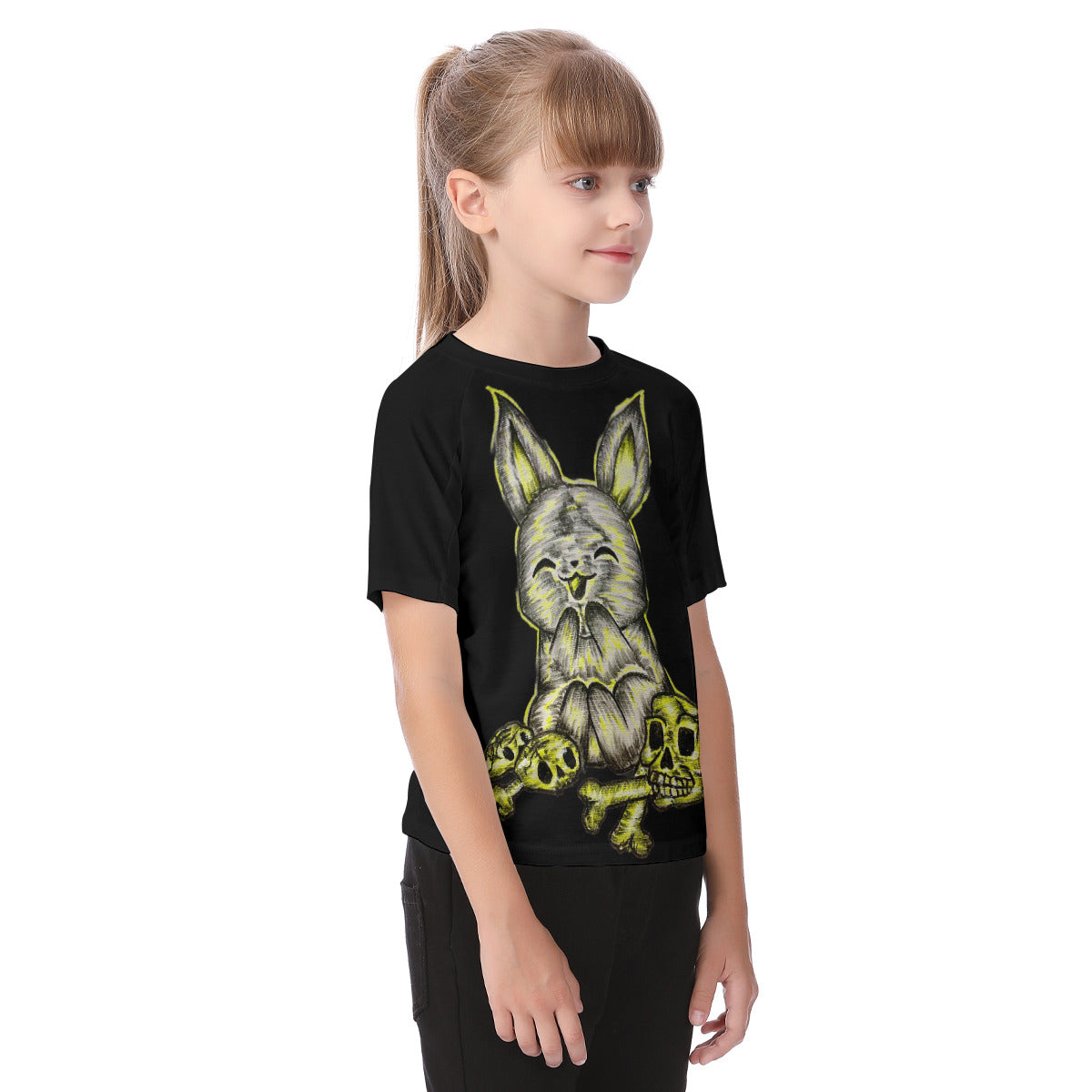 All-Over Print Kid's Raglan Sleeve T-shirt