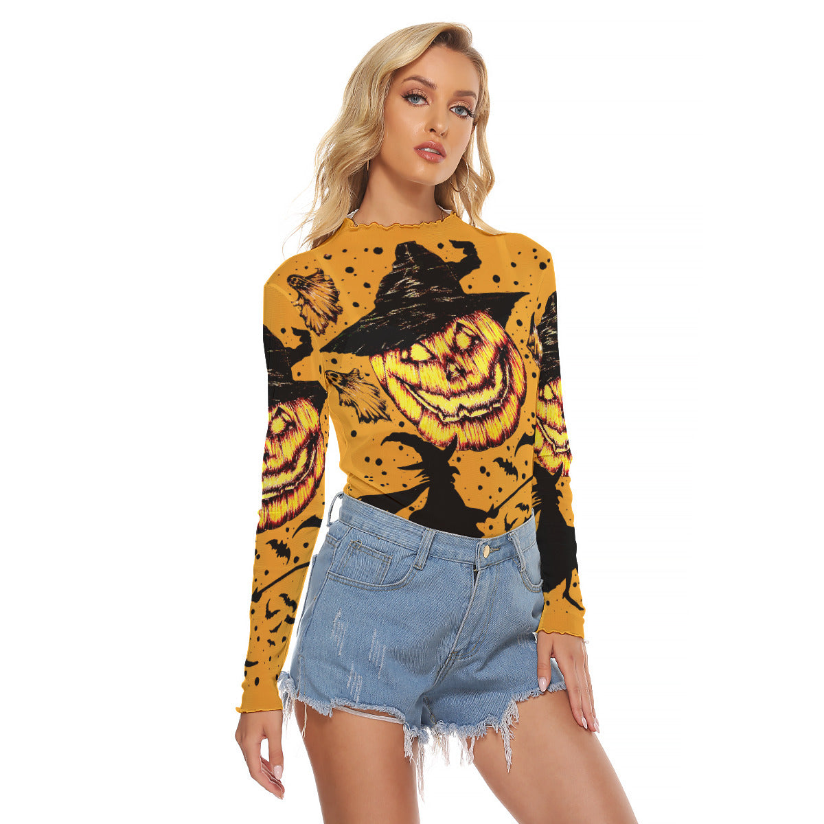 All-Over Print Women's Mesh T-shirt