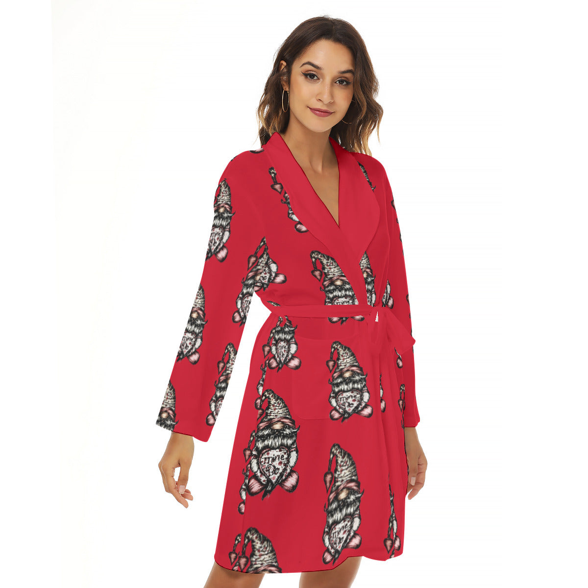 All-Over Print Women's Small Robe