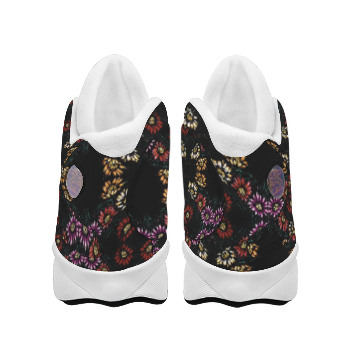 Men's Curved Basketball Shoes With Thick Soles