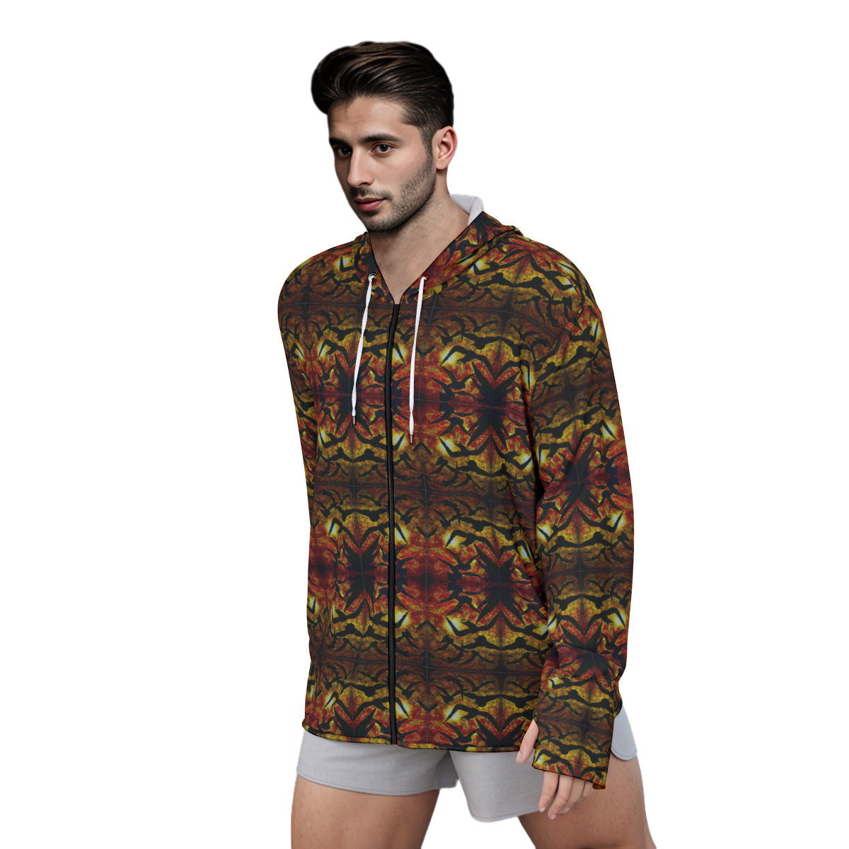 All-Over Print Men's Protection Jacket