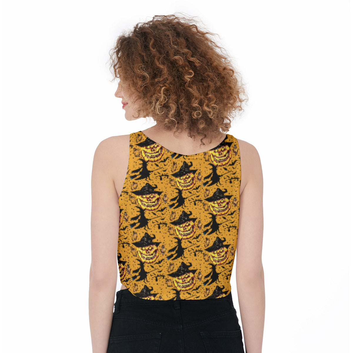All-Over Print Crop-Tank Top