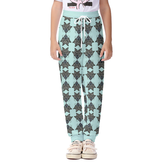 All-Over Print Kid's Casual Pants