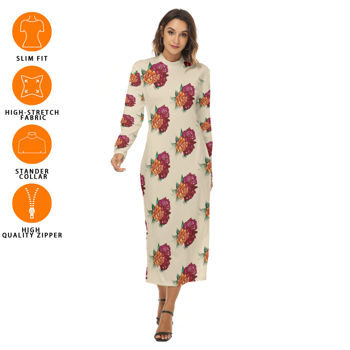 All-Over Print Women's Hip Dress