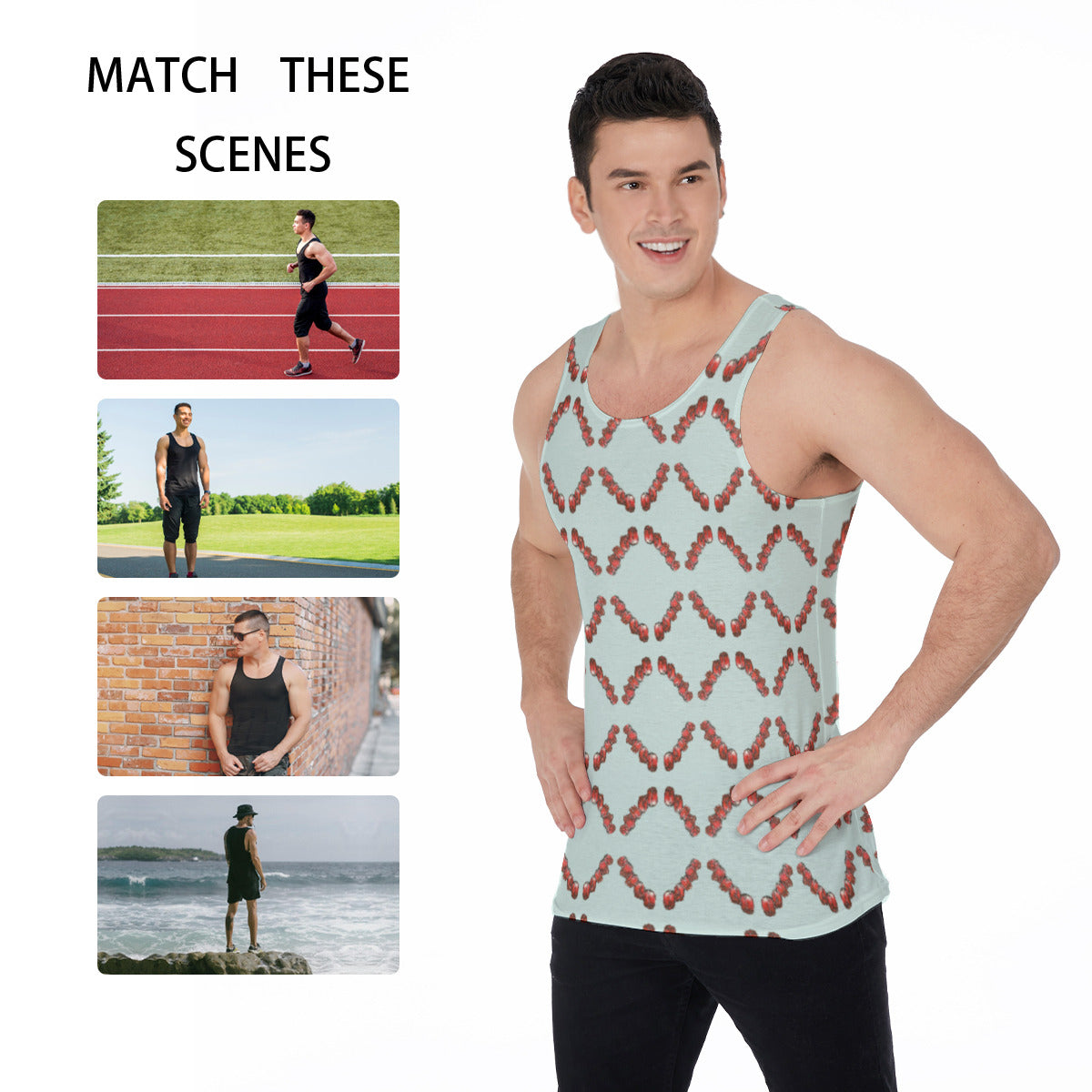 All-Over Print Men's Tank Top