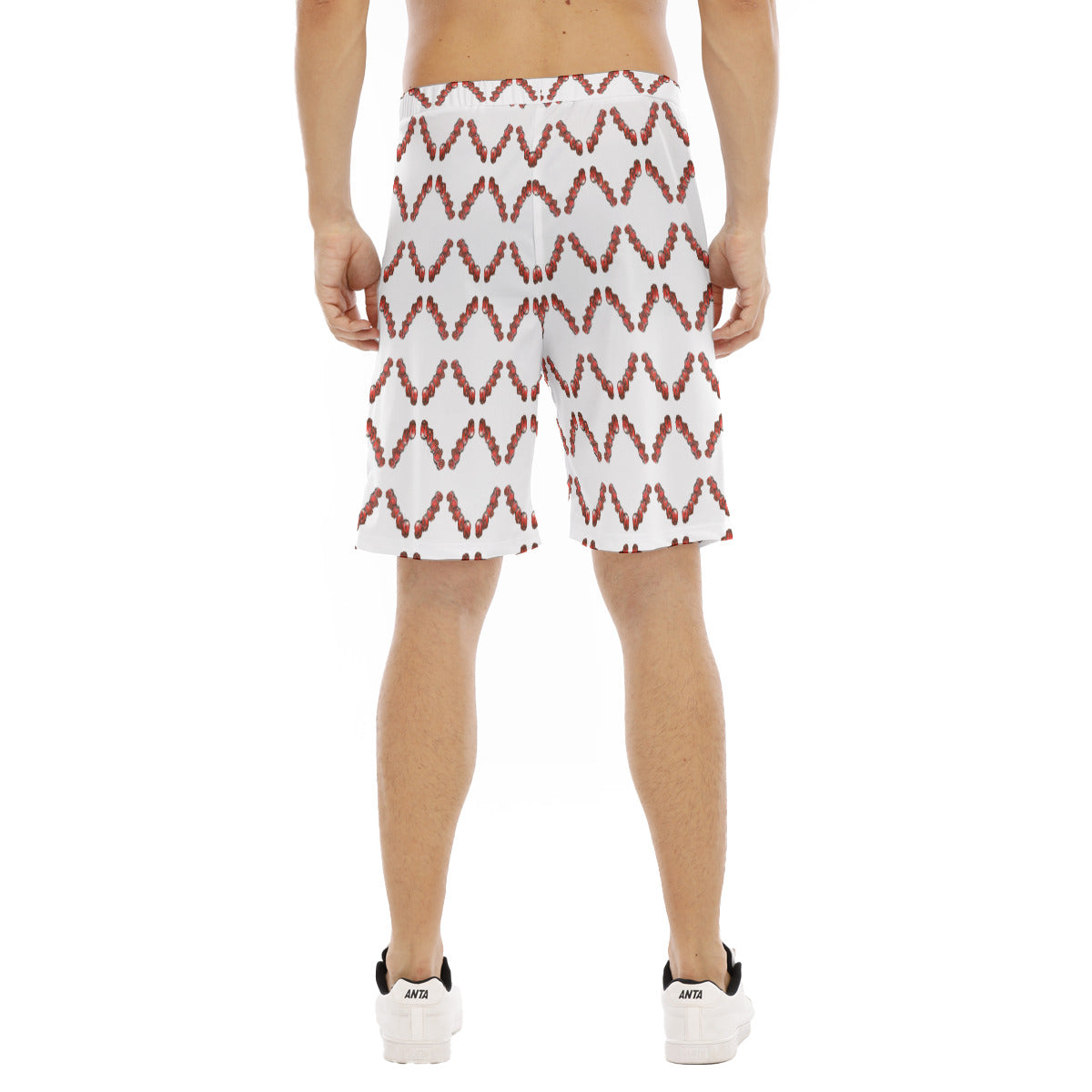 All-Over Print Men's Flat Shorts