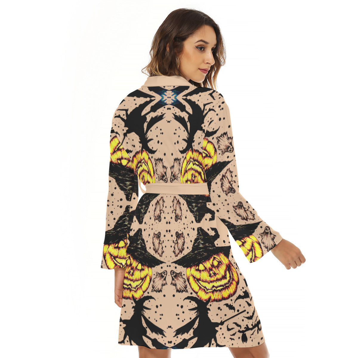 All-Over Print Women's Small Robe