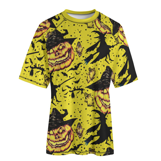 All-Over Print Unisex Yoga Sports Short Sleeve T-Shirt