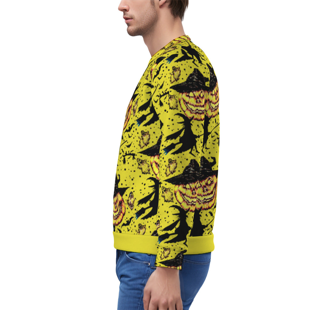 All-Over Print Men's Heavy Fleece Sweatshirt