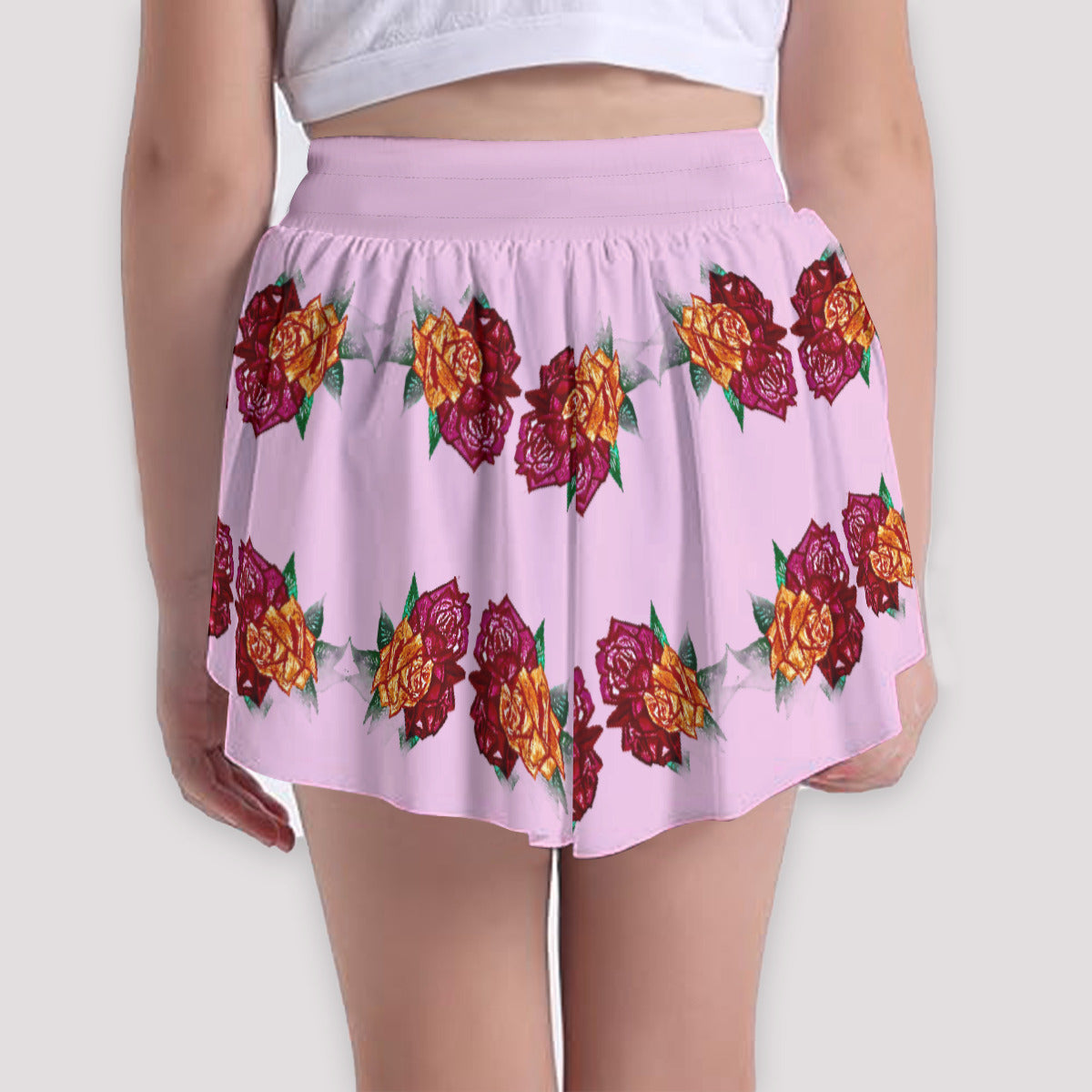 All-Over Print Girls' Sports Culottes