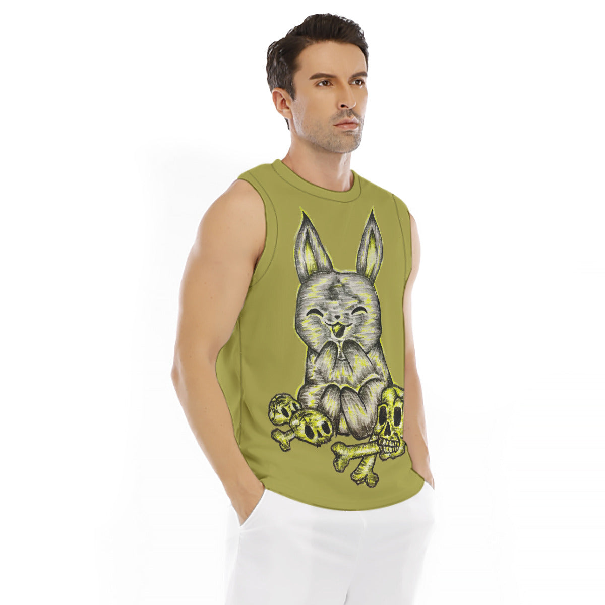 All-Over Print Men's Sports Vest